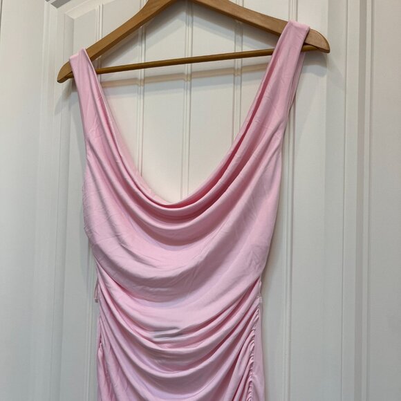 NWT White Fox Boutique On My Own Again Maxi Dress Pink Size Medium - Picture 5 of 10